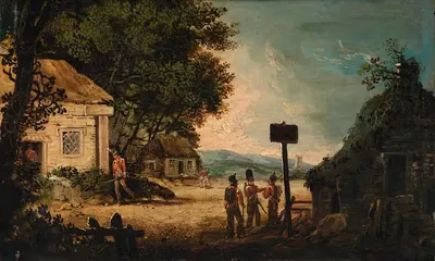 Поиск Майкла Двайера by Уильям Садлер-младший, 1803 — digital art print download