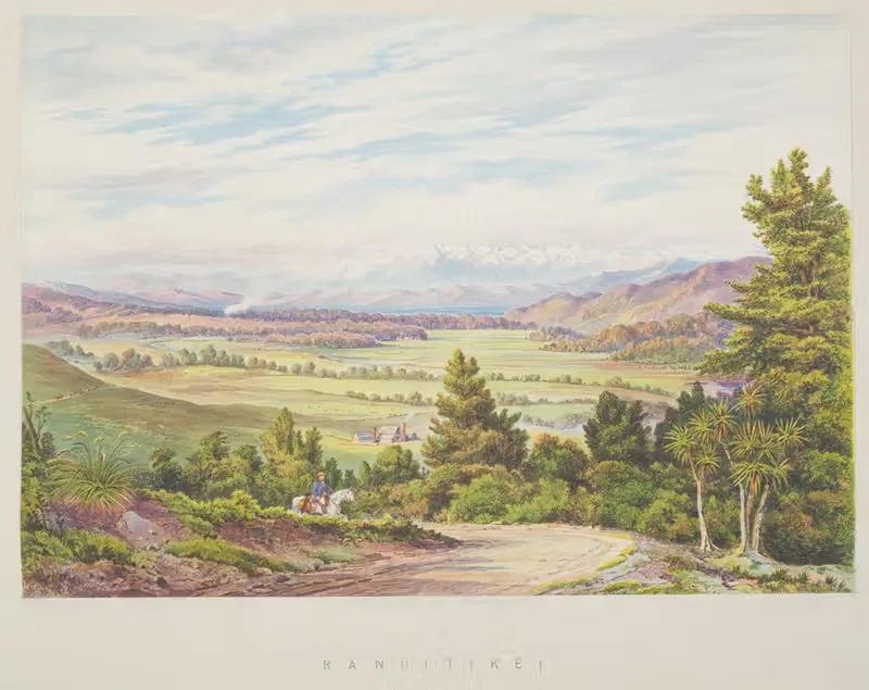 New Zealand Graphic and Descriptive. Rangitikei. — Charles Decimus Barraud