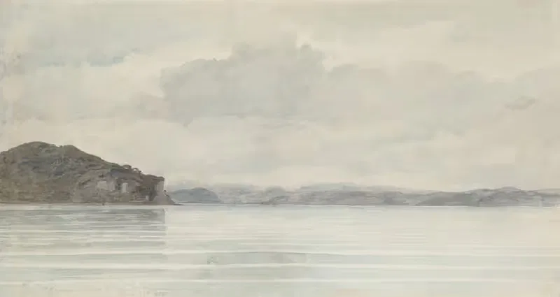 West Wanganui, looking N.E. from the North Channel — James Crowe Richmond