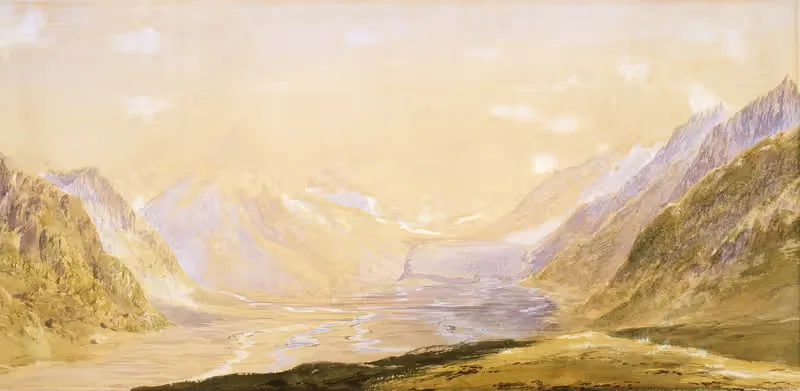 Mount Cook and the Tasman Glacier — John Gully