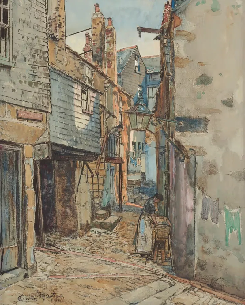 Carnglaze St. by Owen Merton, 1910 — digital art print download