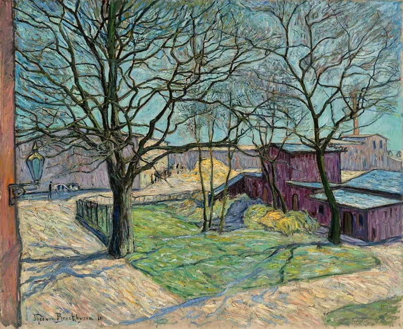 Усадебный дом в Зилове by Тео фон Брокхузен, 1910 — digital art print download