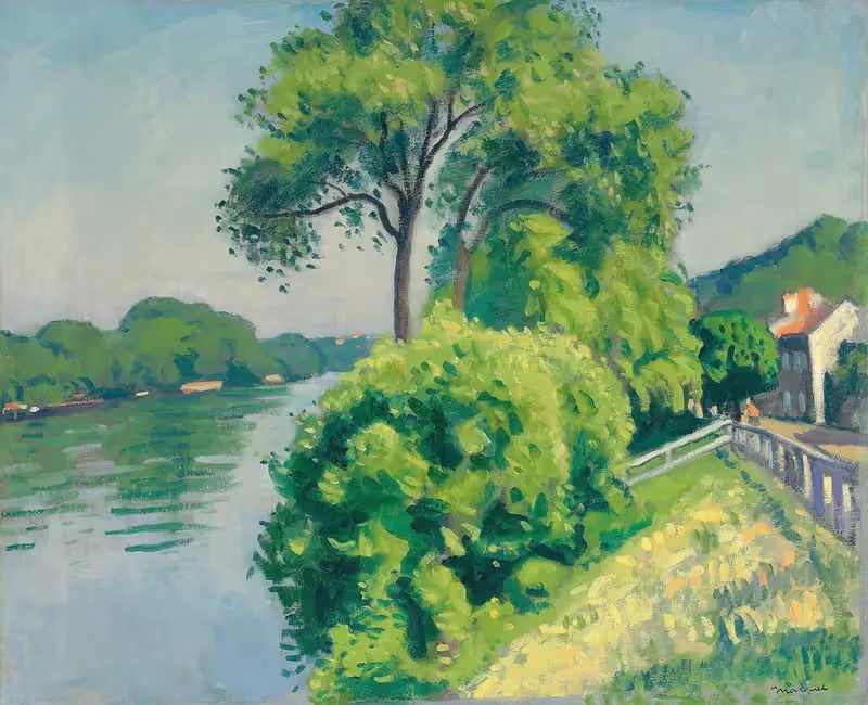 Наклон в Ла Фретте by Альбер Марке, 1938-1939 — digital art print download
