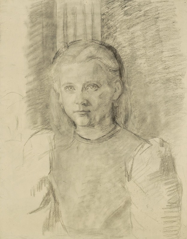 Portret van een jong meisje — Thérèse Schwartze