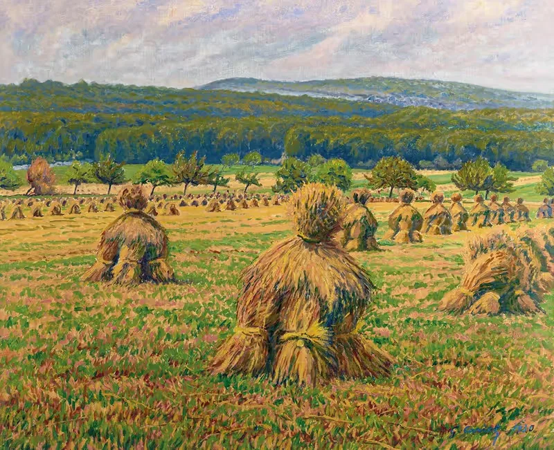 Сено by Гюстав Карьо, 1930 — digital art print download