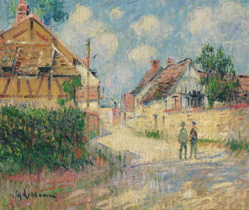 Дорога в Турнедос by Гюстав Луазо, 1923 — digital art print download