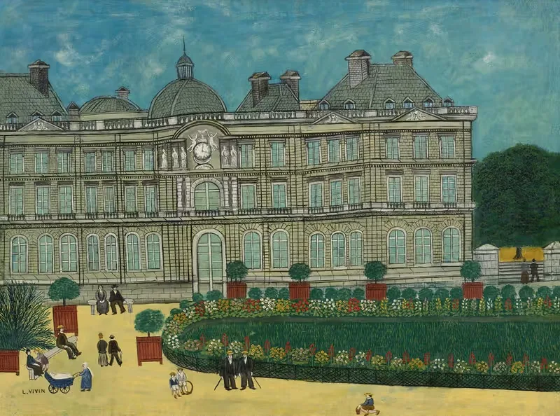 The Luxembourg by Louis Vivin — digital art print download