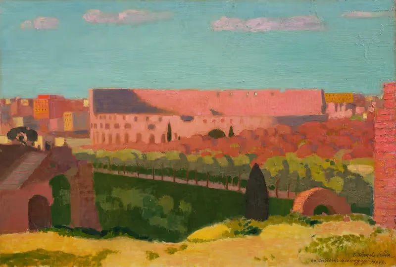 Vue du Colisée by Maurice Denis, 1910 — digital art print download