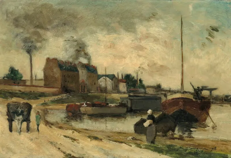 Les usines Cail et Quai de Grenelle — Paul Gauguin