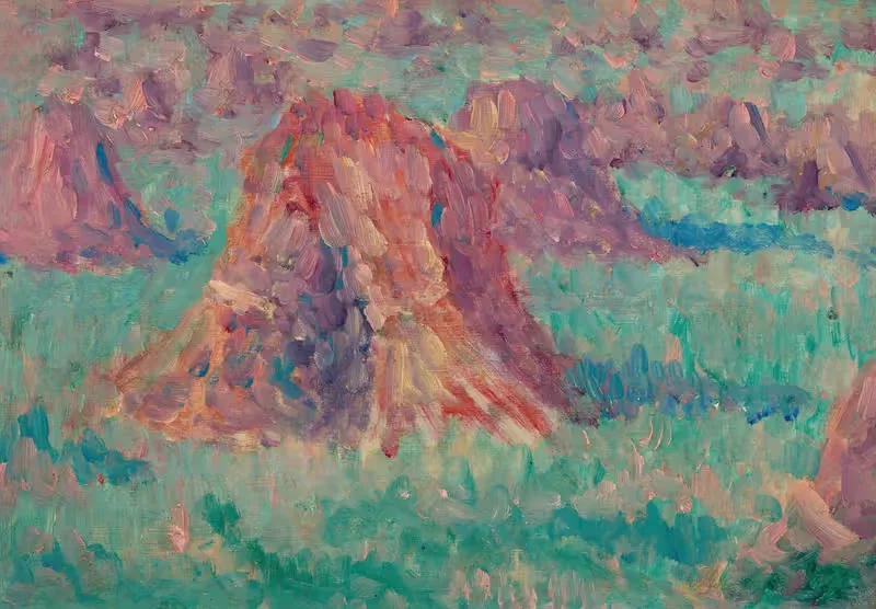 Кукурузные стога, Польша by Роберт Полхилл Беван, 1907 — digital art print download
