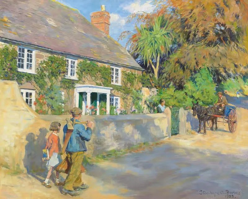 Старый корнский особняк by Стэнхоуп Александр Форбс, 1935 — digital art print download
