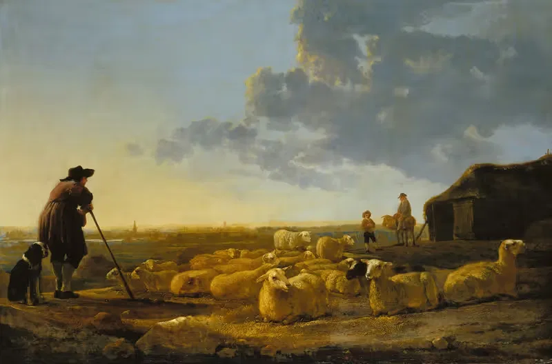 Herd of Sheep at Pasture — Aelbert Cuyp
