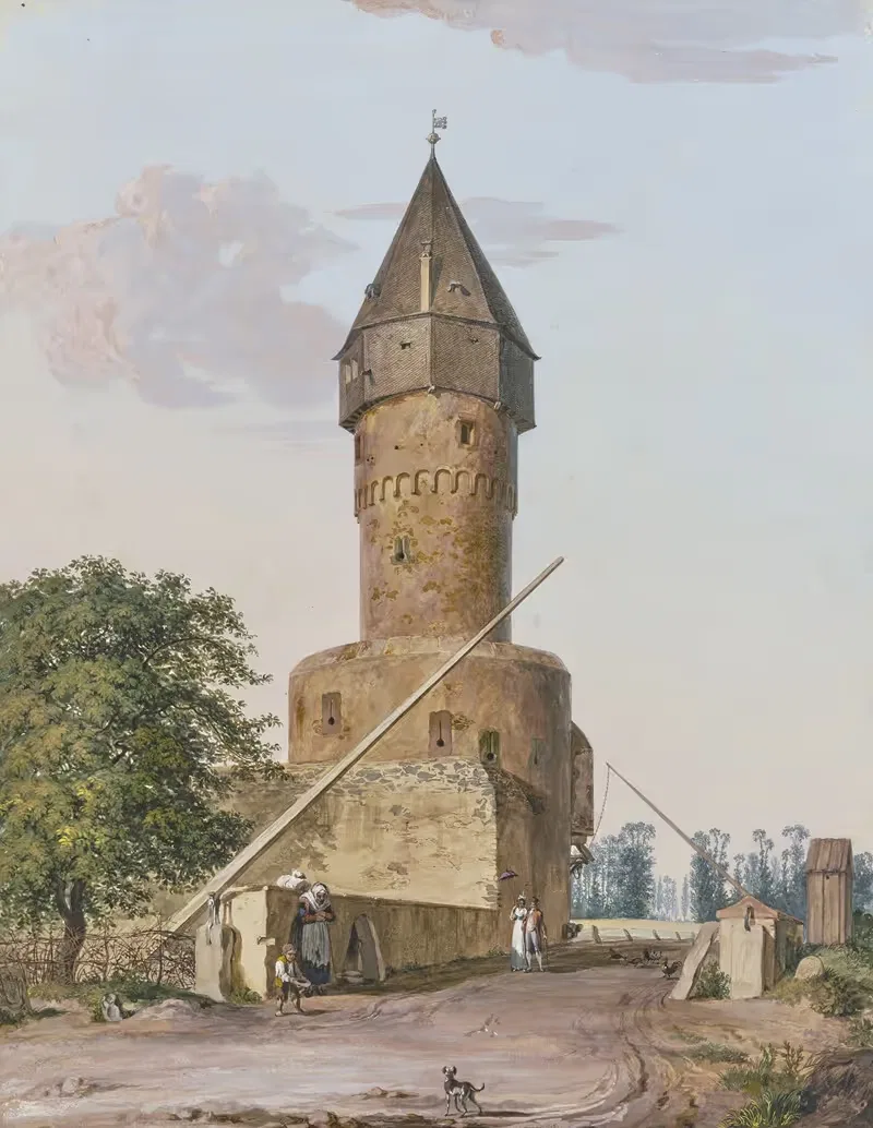 Die Bockenheimer Warte zu Frankfurt am Main — Anton Radl