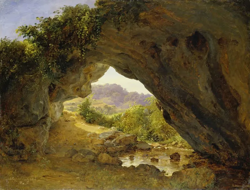 Арочные скалы у Чивителлы II by Карл Морганштерн, 1836 — digital art print download