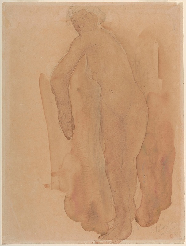 Nude by Огюст Роден — digital art print download