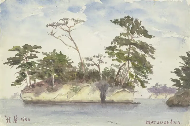 Group of islands off Matsushima — Fritz Hauck