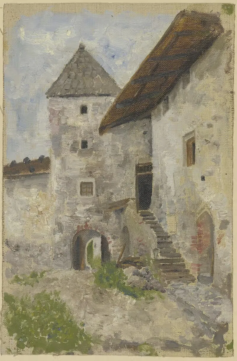Tower of a city wall — Fritz Hauck