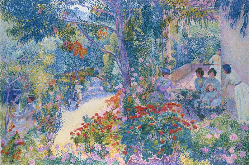 Afternoon in the Garden — Henri-Edmond Cross