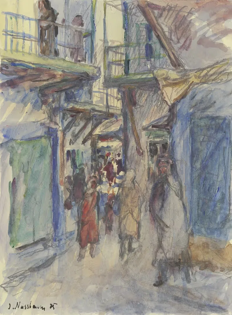 Street in Tiberias — Jakob Nussbaum