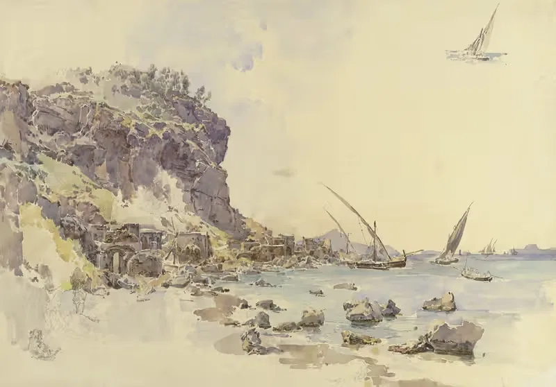 La Marina grande del Vico — Johann Nepomuk Rauch