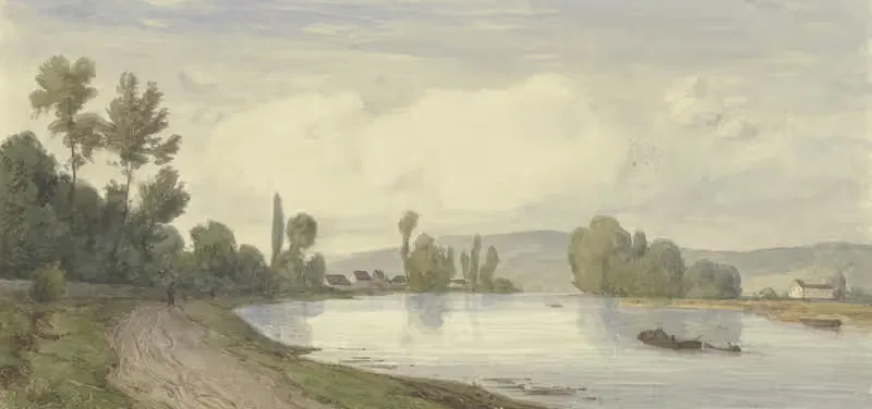 Seine-Ufer bei Fontainebleau — Peter Burnitz