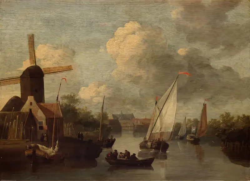 Alkmaar vanaf het Zeglis gezien — Wigerus Vitringa