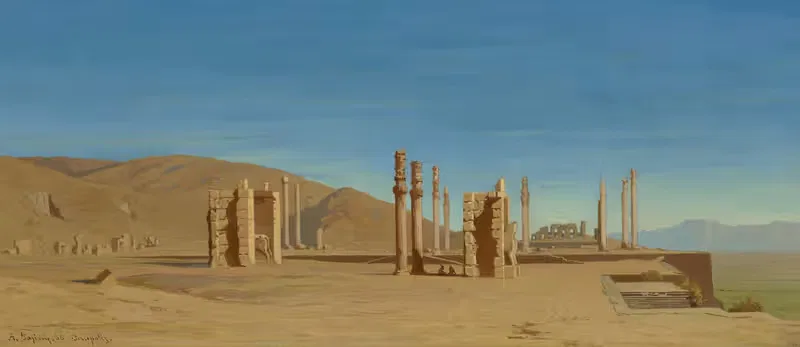 The Ruins of Persepolis — Alberto Pasini
