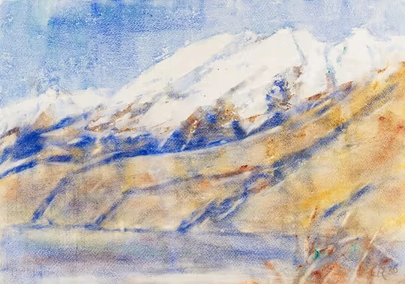 Ghiridone im Winter by Christian Rohlfs, 1936 — digital art print download