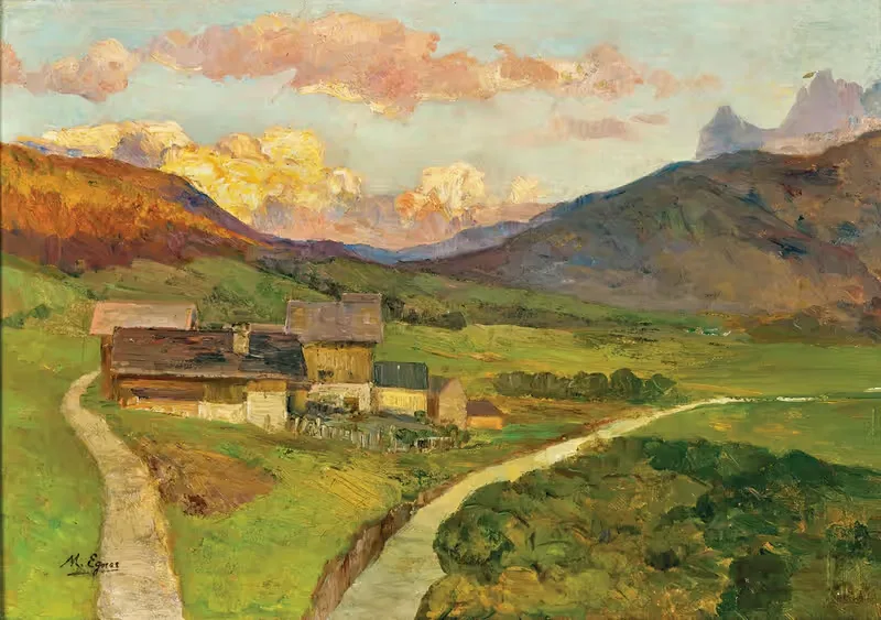 Abend im Sextenthal — Marie Egner