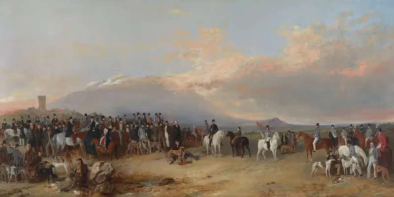 Келидонское собачье состязание by Ричард Ансделл, 1844 — digital art print download