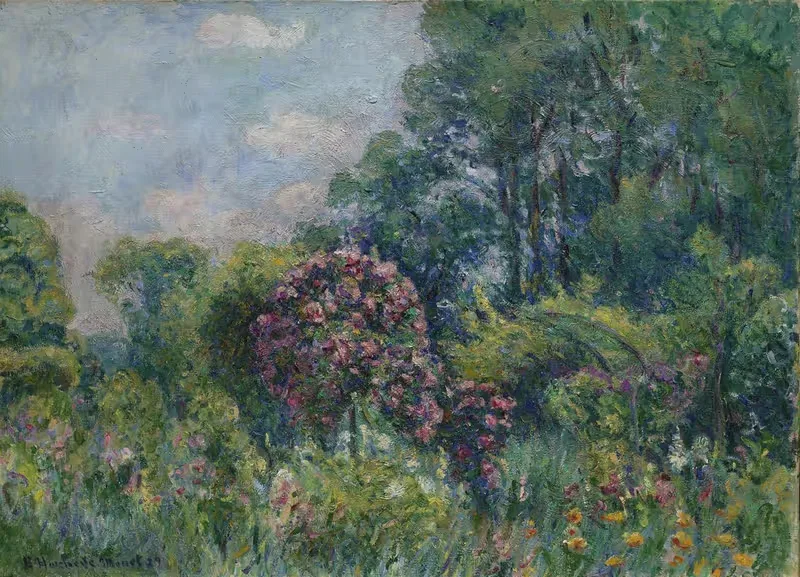 La Roseraie à Giverny (Maison de Monet) — Blanche Hoschedé-Monet