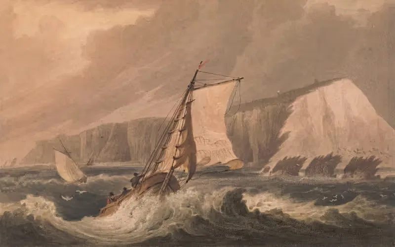 The Needles, Isle of Wight — Frederick Calvert