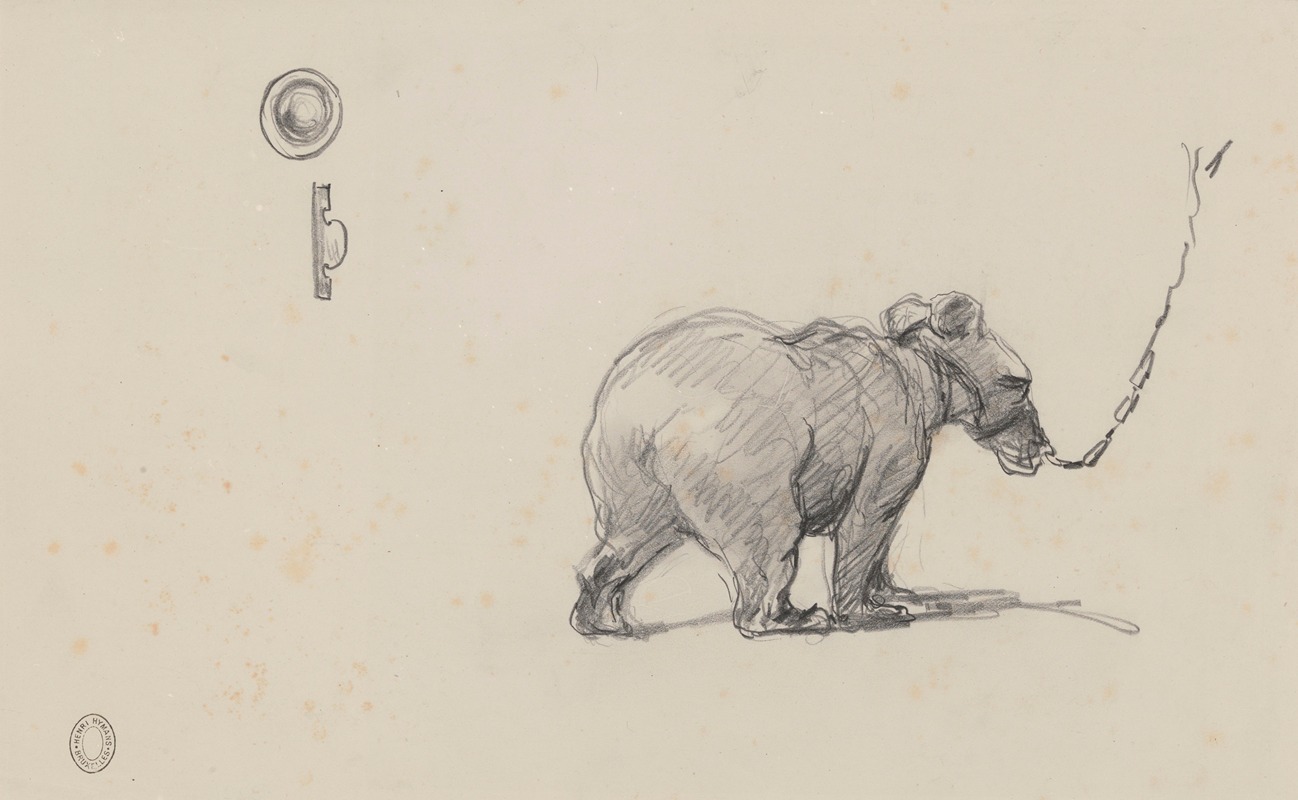 Bear by Henri Hymans — digital art print download