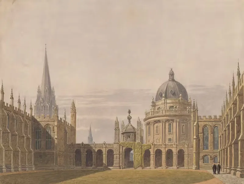 The Quadrangle, All Soul's, Oxford — George Pyne