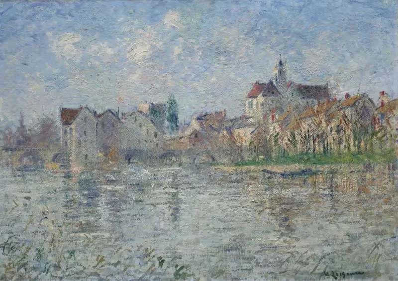 Moret-sur-Loing by Gustave Loiseau — digital art print download