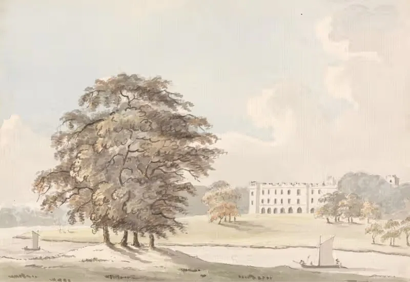 Темза с Сион-Хаус by Джон Фишер, епископ Солсбери — digital art print download