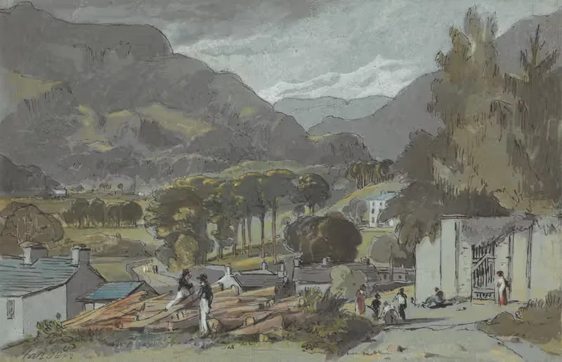 From the Church Hill, Ambleside — John Harden