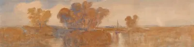 Дальний вид на Норидж by Джон Джозеф Котман — digital art print download