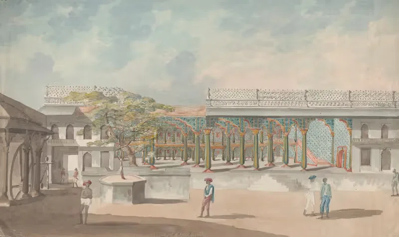 Летний дворец Типу Султана by Лейтенант Джеймс Хантер, 1792 — digital art print download