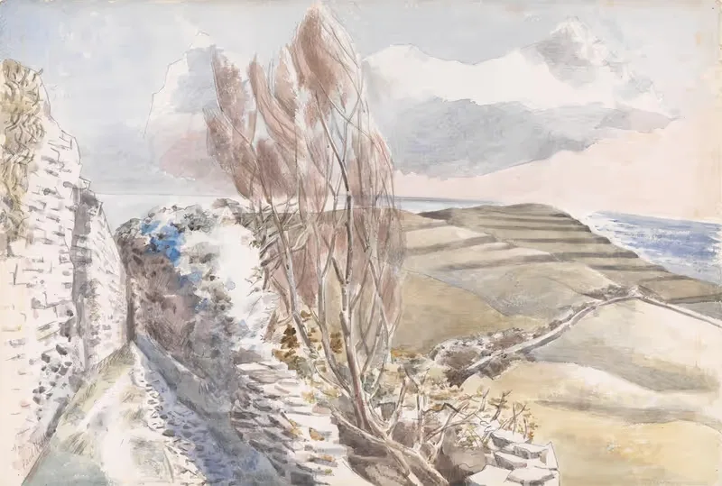 Worth Matravers, Dorset by Paul Nash, 1936 — digital art print download