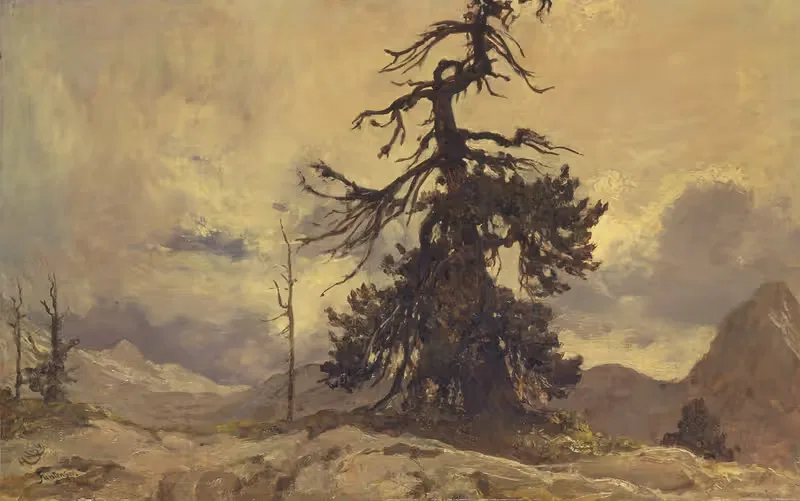 Умирающий монарх, Фунтензее by Сэр Хьюберт фон Херкомер, 1884 — digital art print download
