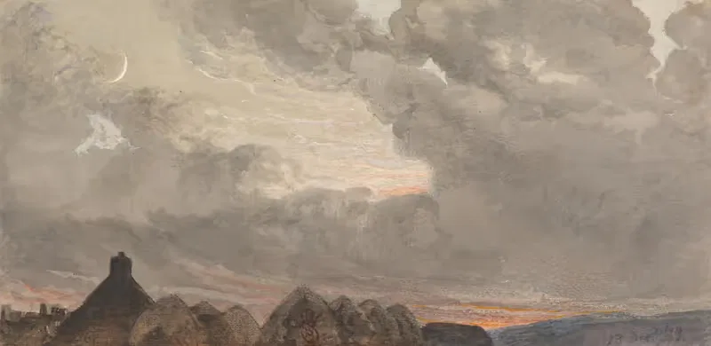 The New Moon by William Bell Scott, 1863 — digital art print download