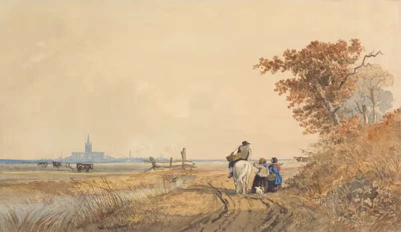 View of Yarmouth — William Howes Hunt