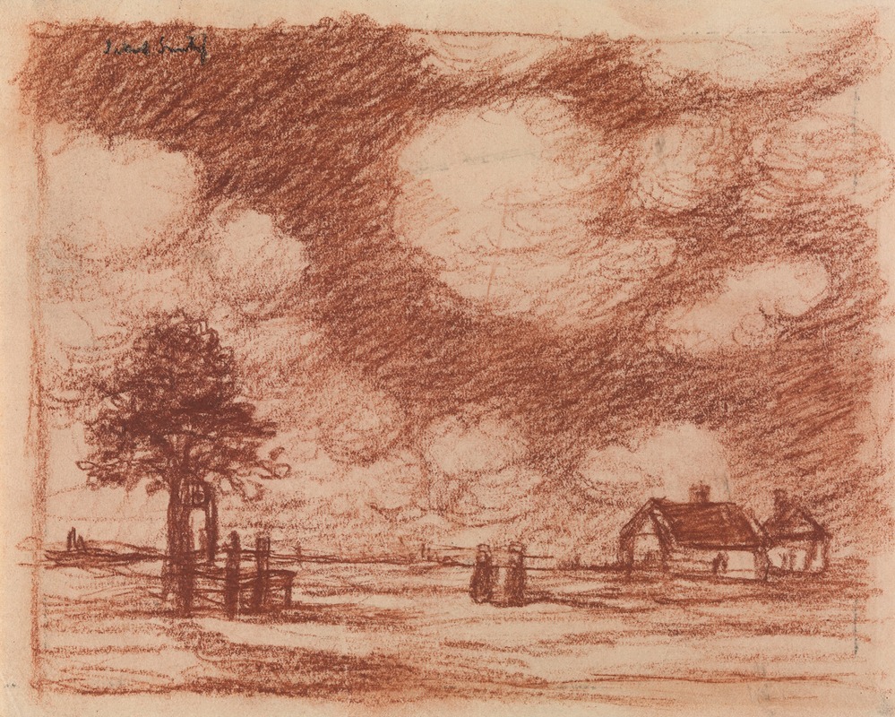 Solitary Farmes by Якоб Смитс — digital art print download