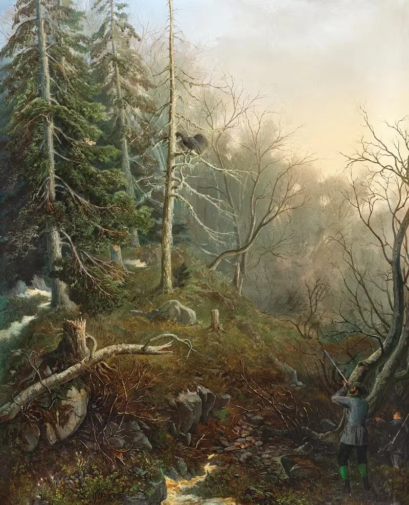 В Канкертале в Краине by Антон Карингер, 1862 — digital art print download