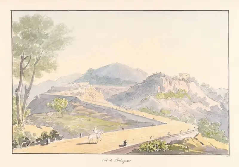 Col de Balaguer by Charles Hamilton Smith — digital art print download