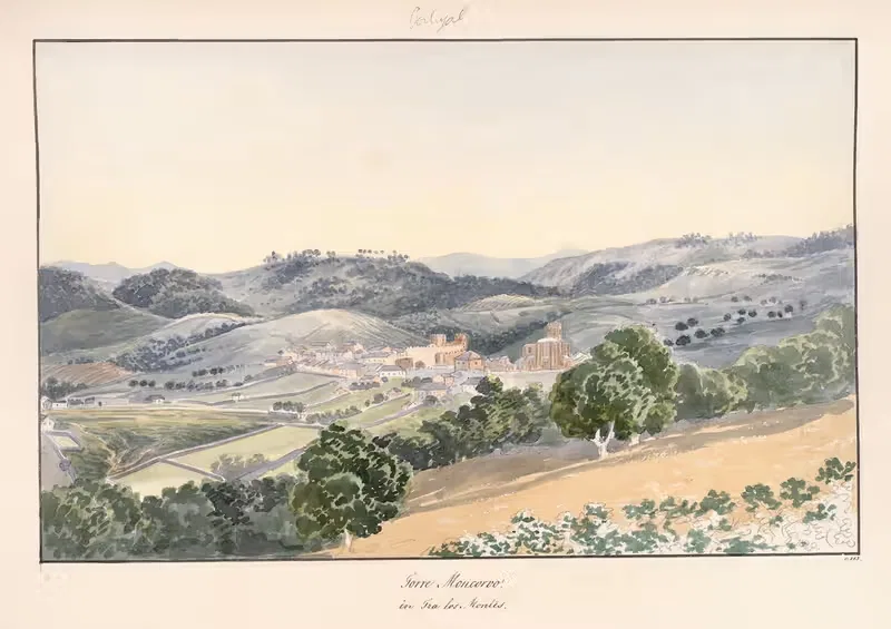 Torre Moncorvo in Tra los Montes — Charles Hamilton Smith