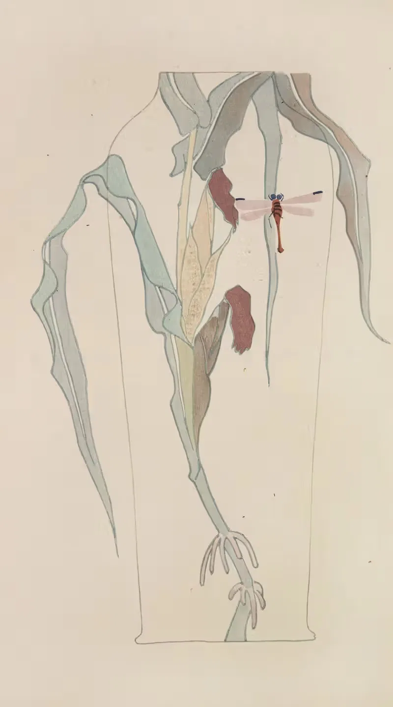 Мокугозуансю Pl.14 by Асай Тю, 1908 — digital art print download