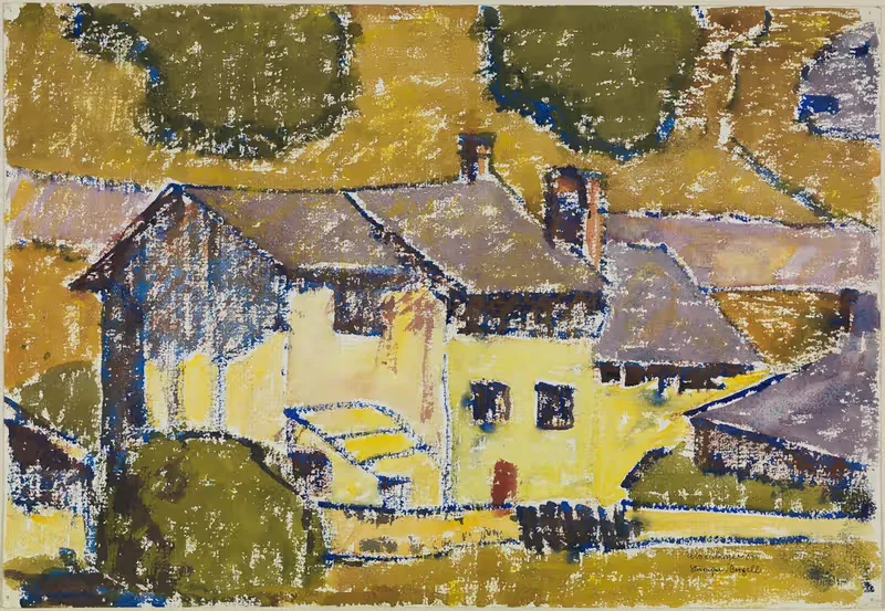 Стампа, Бергель by Август Баббергер, 1911 — digital art print download