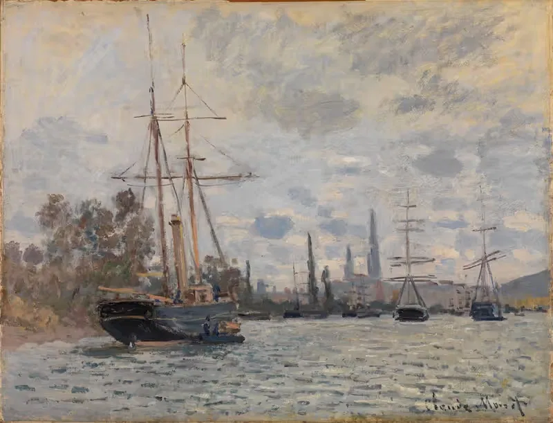 Сена у Руана — Клод Моне